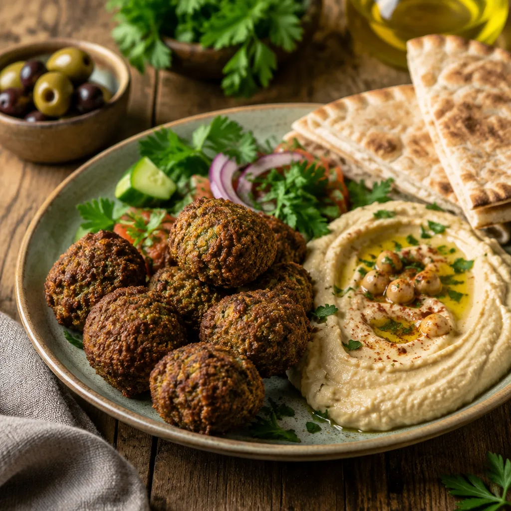 Falafel plate